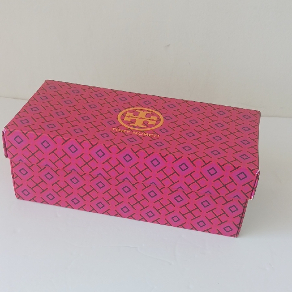 Tory Burch Pink Patterned Empty Box 12" x 6" x 4"